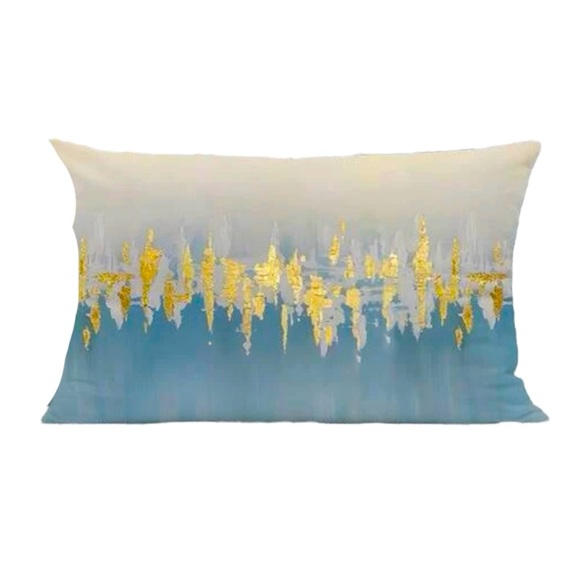 Other - 💐🔵Set of 2 - Abstract Pattern Cushion Covers Without Filler
